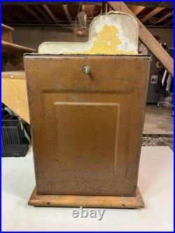 1939 Antique 5 Cent Mills Slot Machine From Pearl Harbor