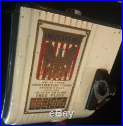 1940 Daval American Eagle 5-Cent Counter Top Slot Trade Simulator