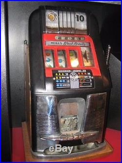 1940 Mills Beauty Slot Machine