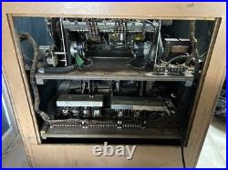 1940's Keeney's Bonus Super Bell 5 Cent Slot Machine NOT WORKING Except Lights