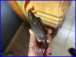 1940's Keeney's Bonus Super Bell 5 Cent Slot Machine NOT WORKING Except Lights