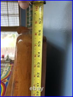 1940's Keeney's Bonus Super Bell 5 Cent Slot Machine NOT WORKING Except Lights