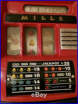 1940's Mills 25 Cent Slot Machine