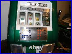 1940's Mills 777 Special Nickel 5 Cent Slot Machine