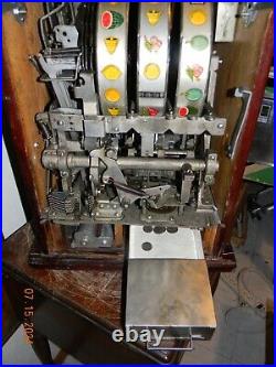 1940's Mills 777 Special Nickel 5 Cent Slot Machine