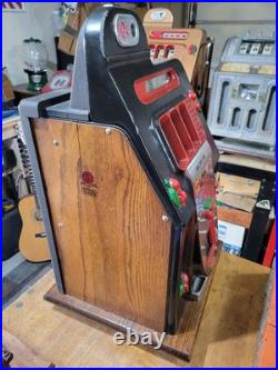 1940s 10 Cent Mills Black Cherry Slot Machine