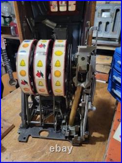 1940s 10 Cent Mills Black Cherry Slot Machine