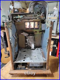 1940s 25 Cent Mills Black Cherry Slot Machine Original Paint 1940s 25 Cent Mills Black Cherry Slot Machine Original Paint