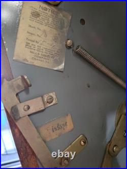 1940s 25 Cent Mills Black Cherry Slot Machine Original Paint