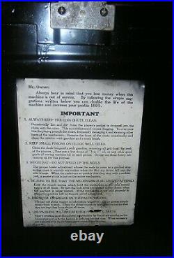 1940s Mills Black Cherry Slot machine, Coin Operated