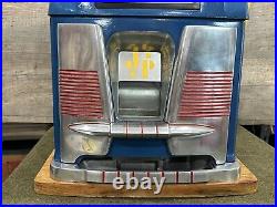 1940s Mills Blue Bell 25 Cent Slot Machine Operational S/N 590755