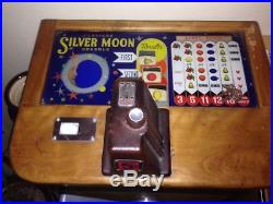1941 Jennings Silver Moon console slot machine Price reduced