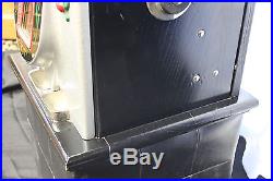 1945 25 ¢ MILLS Novelty BLACK CHERRY Halftop escalator bell Slot Machine