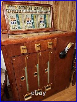 1946 Bally Trible Bell Console Slot Machine