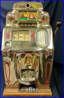 1946 Jennings Standard Chief 5 Cent Slot Machine