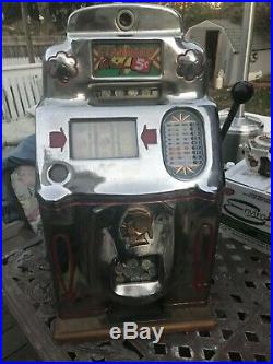 1946 Jennings Standard Chief 5 Cent Slot Machine