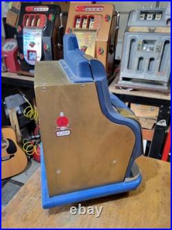 1947 5 Cent Mills Hashmark Qt Slot Machine Original Paint