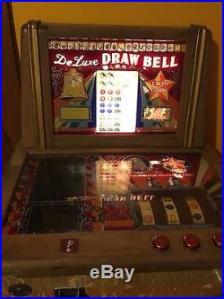 1947 Bally Deluxe Draw Bell Machine