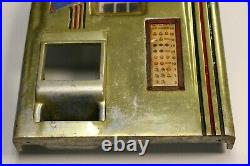 1947 Columbia Deluxe Bell Slot Machine Front Casting