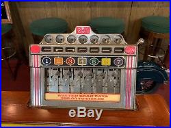 1947 H. C. Evans Horse Racing Console Slot Machine Fully Restored Watch Video
