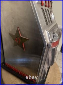 1947 Pace Star 25 Cents Antique Slot Machine