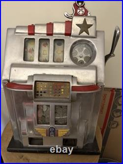1947 Pace Star 25 Cents Antique Slot Machine