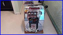 1948 Antique Buckley 50 Cent Slot Machine Restored
