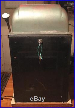1948 MILLS 5 Cent Hi-Top Bell-O-Matic Slot Machine Unrestored Works Great