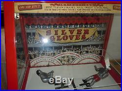 1948 Mutoscope Silver Gloves Coin-Op Penny Arcade Boxing Game Beautiful Restored