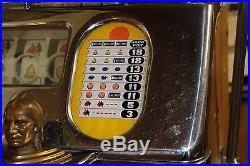 1950 Antique Sun Chief Slot Machine