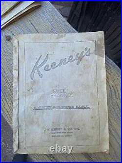 1950 Keeney's Sweet Shawnee coin op Slot Machine Working Original