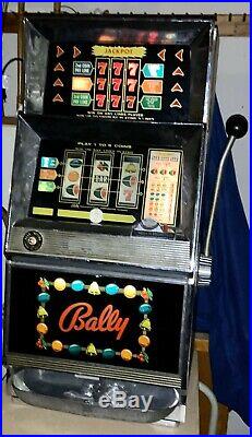 1960s Bally slot machine Working Casino Vintage Nickel 5 Cent Make Offer