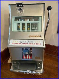 1967 Antique Continental SEGA Slot Machine All Mechanical Local Pickup Only