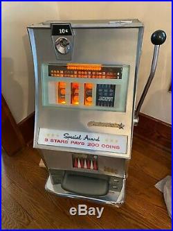 1967 Antique Continental SEGA Slot Machine All Mechanical Local Pickup Only