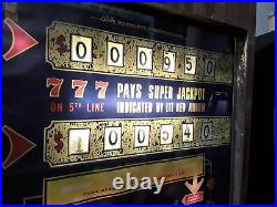 1968 Vintage Bally 25 Cent Slot-FREE SHIPPING