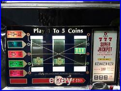 1968 Vintage Bally 25 Cent Slot-FREE SHIPPING