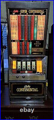 1970ish Bally Super Continental Slot Machine