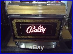 1972 Vintage E945 5 Cent Slot Machine by Bally-FREE SHIPPING