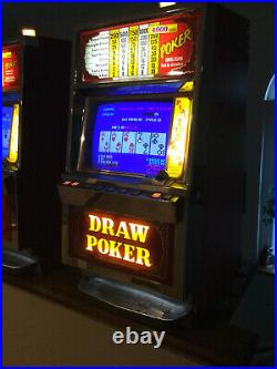 2 Antique Igt Fortune 1 Draw Video Poker Machines