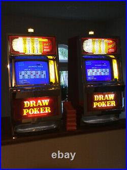 2 Antique Igt Fortune 1 Draw Video Poker Machines