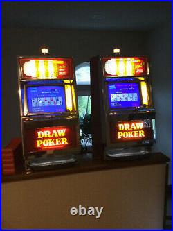 2 Antique Igt Fortune 1 Draw Video Poker Machines