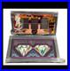 2 Vintage Casino Double Diamond/Wild West Casino Slot Machine Double Glass Pan