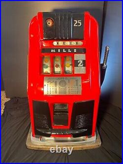 25 Antique slot machines for sale. Mills High Top Made in the 30s recondition