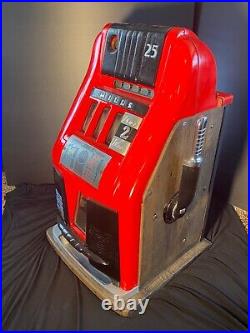 25 Antique slot machines for sale. Mills High Top Made in the 30s recondition