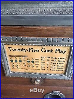 25 Cent Jennings Gooseneck 3-Reel Slot Machine