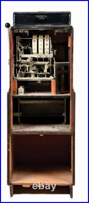 25¢ O. D. Jennings Ciga-rola Floor Model Slot Machine