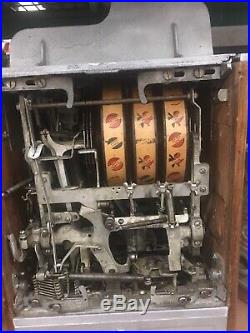 25 cent 2 Bit Jennings Star 1930s Antique Slot Machine Rare