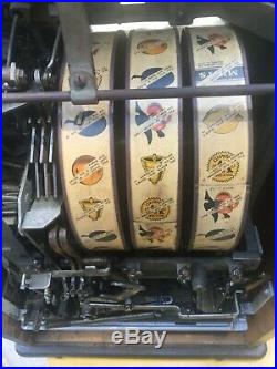 25 cent ROL-A-TOR Rare Watling Slot Machine Nice Original