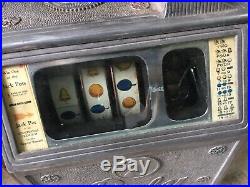25 cent Watling Baby Lincoln Slot Machine Rare
