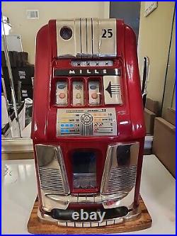 25c mills slot machine